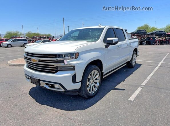 3GCUYHEL2MG150494 2021 CHEVROLET SILVERADO White Rear right