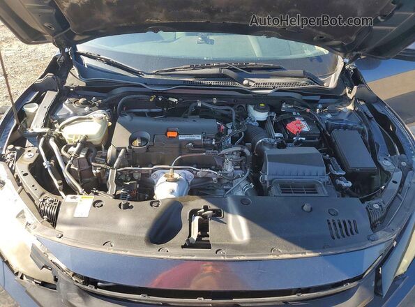 19XFC2F54HE033800 2017 HONDA CIVIC Charcoal Շարժիչի բաժամունքի տեսք