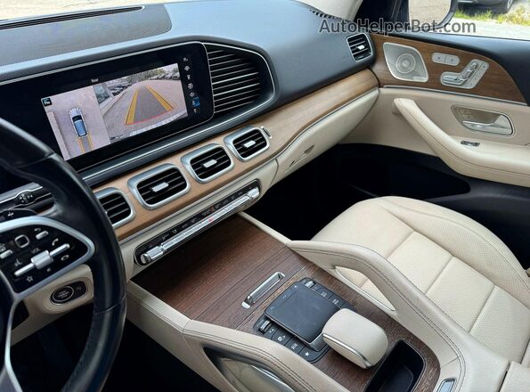 4JGFB4KEXMA497154 2021 MERCEDES-BENZ GLE Blue Instrument cluster view