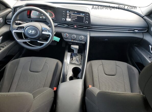 KMHLL4DG0SU033641 2025 HYUNDAI ELANTRA Blue Instrument cluster view