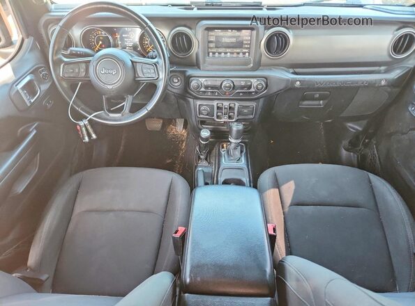 1C4HJXDG4JW147971 2018 JEEP WRANGLER Black Widok zestawu wskaźników