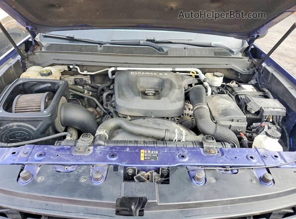 1GCPTDE17G1203244 2016 CHEVROLET COLORADO Синий Вид подкапотного пространства