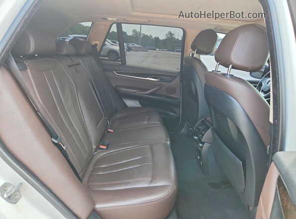 5UXKR0C56G0U08775 2016 BMW X5 Белый Вид подкапотного пространства