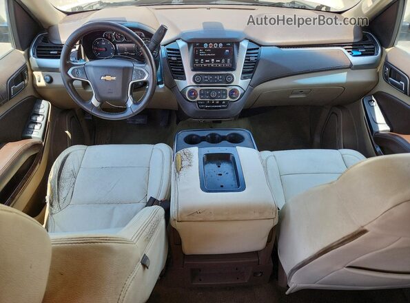 1GNSCAEC8GR394403 2016 CHEVROLET TAHOE Gold Սարքավորումների վահանակի տեսք