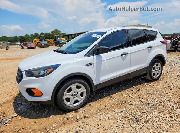 1FMCU0F71KUA44327 2019 FORD ESCAPE White Trasero izquierdo