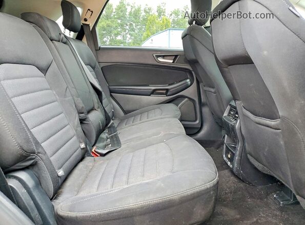 2FMPK3G98GBC48290 2016 FORD EDGE Black უკანა სალონის ხედი