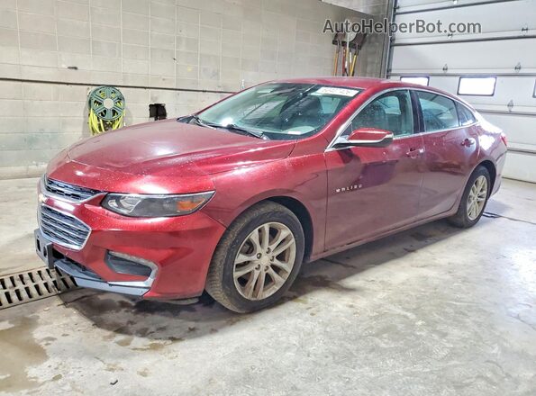 1G1ZE5ST0GF206917 2016 CHEVROLET MALIBU Burgundy Rear left