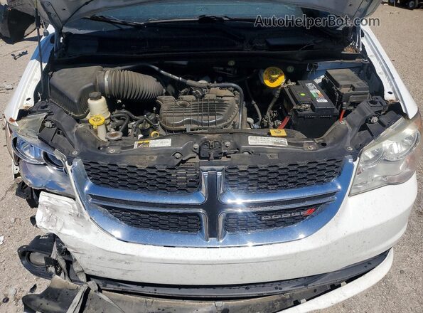 2C4RDGCG1HR625764 2017 DODGE GRAND White Widok naklejki z numerem VIN