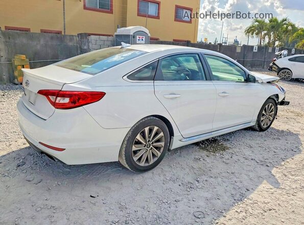 5NPE34AF8HH535017 2017 HYUNDAI SONATA White Առջևի աջ