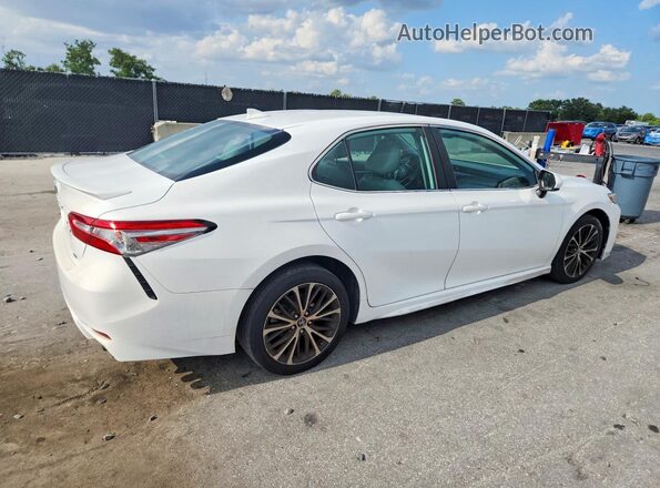 4T1B11HK9KU268473 2019 TOYOTA CAMRY White წინა მარჯვენა