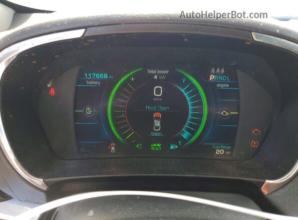 1G1RD6S55GU116510 2016 CHEVROLET VOLT White უკანა სავარძლების ხედი