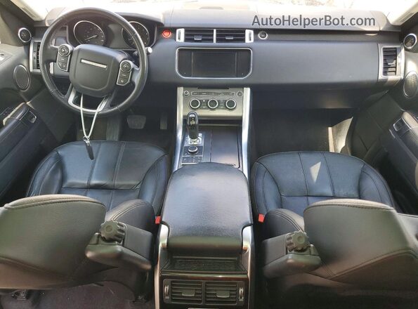 SALWG2PF5GA592729 2016 LAND ROVER RANGE Белый Вид щитка приборов