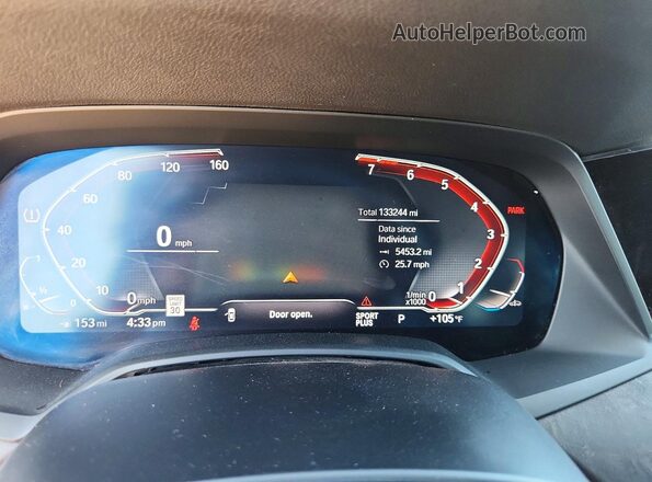 5UXCR6C5XKLL05633 2019 BMW X5 White Vista de los asientos traseros