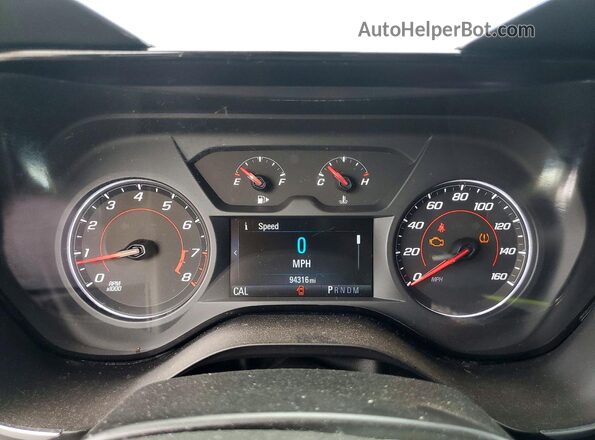 1G1FB1RS4H0177668 2017 CHEVROLET CAMARO Silver Vista de los asientos traseros