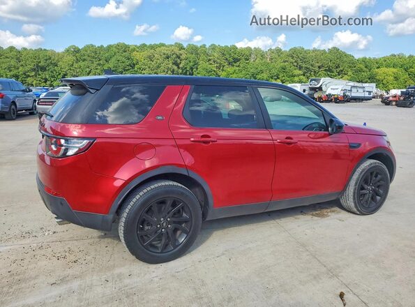 SALCP2BG6GH625294 2016 LAND ROVER DISCOVERY Red Przód prawy