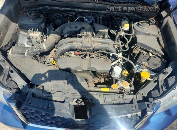 JF2SJADC8GH400322 2016 SUBARU FORESTER Blue VIN կոդի պիտակի տեսք