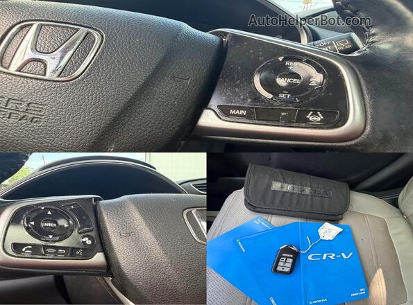 7FARW1H88KE024562 2019 HONDA CR-V Gray Widok komory silnika