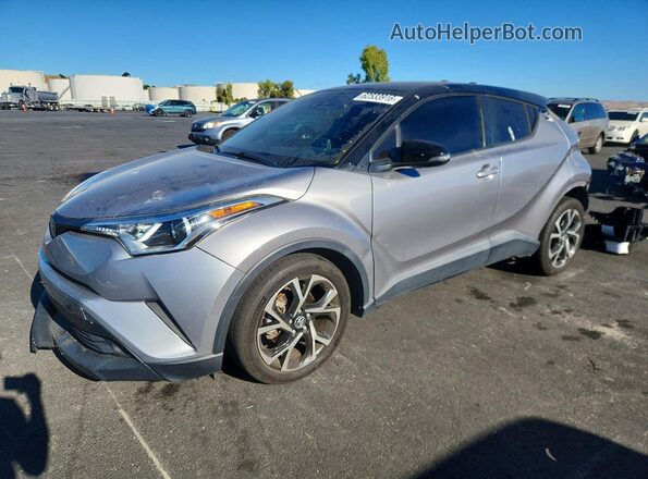 JTNKHMBX3K1022389 2019 TOYOTA C-HR Silver Հետևի ձախ