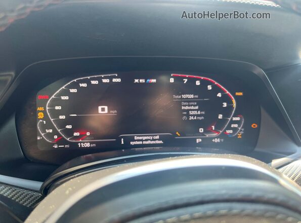 5YMCY0C03N9J76956 2022 BMW X6 Green Widok wnętrza z przodu
