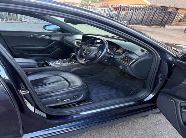 WAUD8AFC9JN015745 2018 AUDI A6 Blue Vista trasera