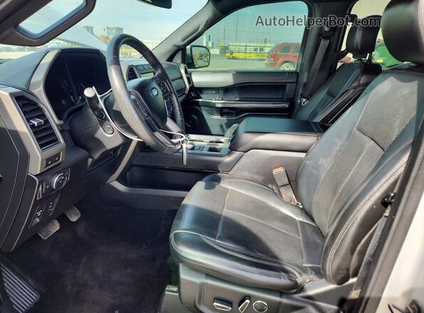 1FMJK1HTXJEA27323 2018 FORD EXPEDITION Silver წინა პანელის ხედი