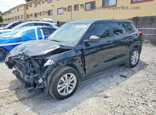 KL79MMS22MB178680 2021 CHEVROLET TRAILBLAZER Black Rear left