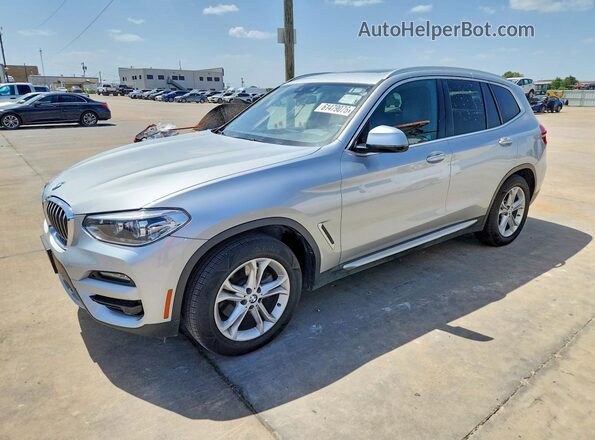 5UXTY3C00L9B69956 2020 BMW X3 Silver Tył lewy