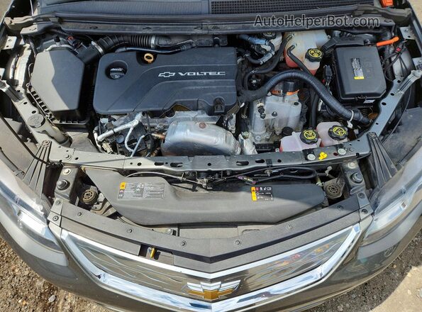 1G1RC6S50HU167434 2017 CHEVROLET VOLT Gray ძრავის განყოფილების ხედი
