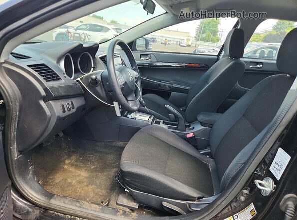 JA32U2FU8GU008027 2016 MITSUBISHI LANCER Black Dashboard view