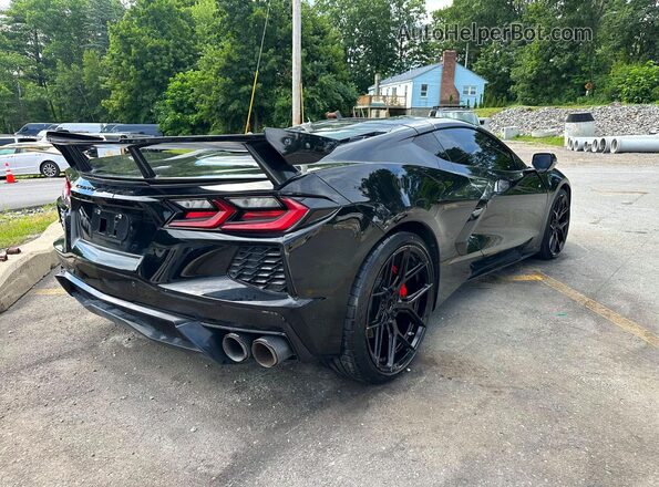 1G1YA2D40P5106799 2023 CHEVROLET CORVETTE Black Delantero derecho