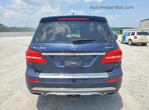 4JGDF6EE0HA913382 2017 MERCEDES-BENZ GLS Blue Vista interior delantera