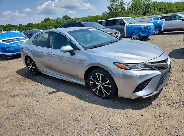 4T1B11HK3KU730462 2019 TOYOTA CAMRY Silver წინა ხედი