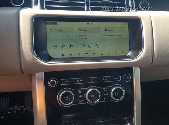 SALGS2FV2HA357783 2017 LAND ROVER RANGE Green უკანა სავარძლების ხედი