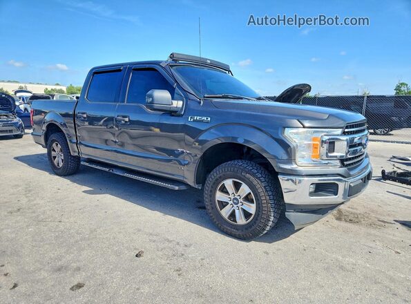 1FTEW1CP5KKF30605 2019 FORD F150 Gray Vista frontal