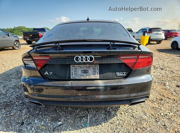 WAU2GAFC0GN158098 2016 AUDI A7 Black Vista interior delantera