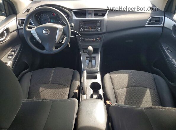 3N1AB7APXHY346984 2017 NISSAN SENTRA Black Vista del cuadro de instrumentos