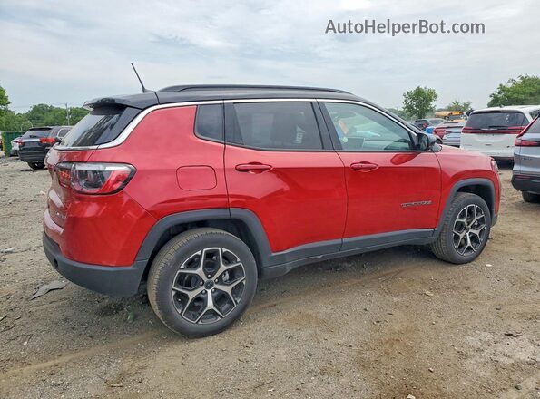 3C4NJDCN7ST545104 2025 JEEP COMPASS Red წინა მარჯვენა