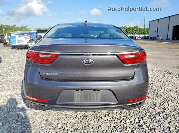 KNALB4J15J5120593 2018 KIA CADENZA Gray Vista interior delantera
