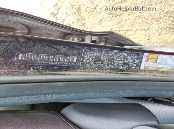 KNDCB3LC7K5245558 2019 KIA NIRO Черный Вид наклейки с VIN-кодом