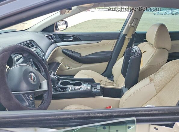 1N4AA6AP9HC395327 2017 NISSAN MAXIMA Белый Вид панели приборов