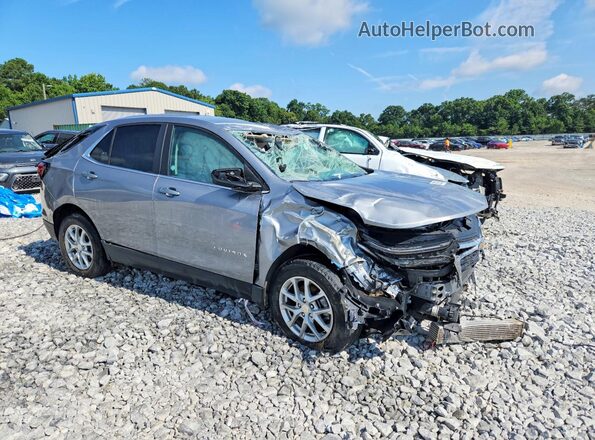 3GNAXKEG4RL158365 2024 CHEVROLET EQUINOX Silver Widok z przodu