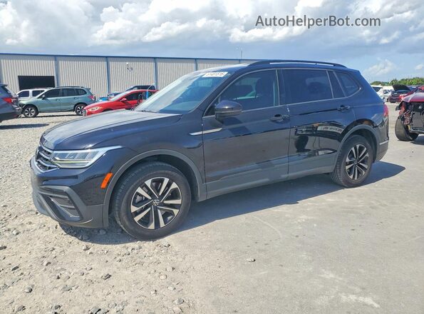 3VV1B7AX9NM034320 2022 VOLKSWAGEN TIGUAN Black Задня ліва чверть