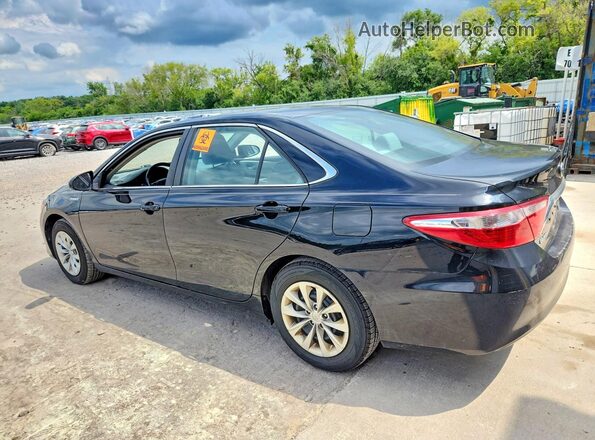 4T1BD1FK0HU217964 2017 TOYOTA CAMRY SOLARA Black Задня права чверть