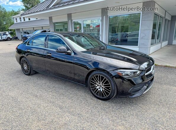 W1KAF4HB8PR077985 2023 MERCEDES-BENZ C-CLASS Black Հետևի ձախ