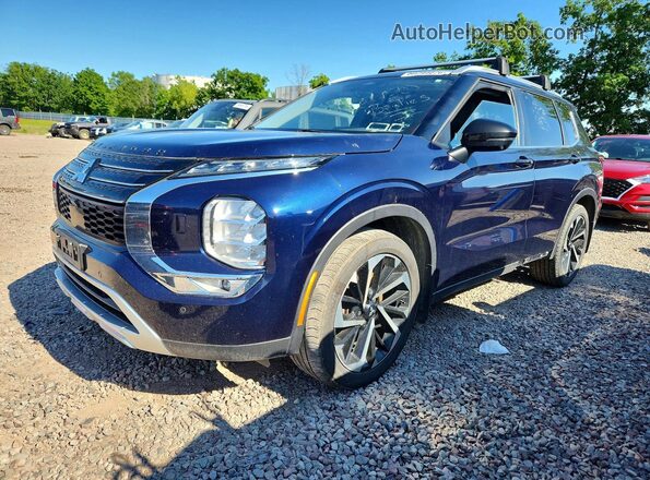 JA4J4UA86NZ037698 2022 MITSUBISHI OUTLANDER Blue Задня ліва чверть