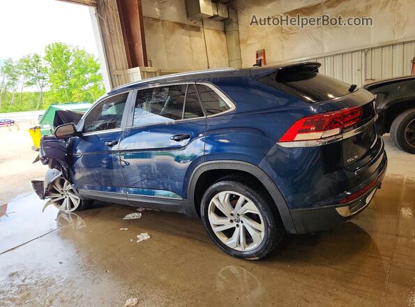 1V2ME2CAXLC212375 2020 VOLKSWAGEN ATLAS Синий Задняя правая четверть