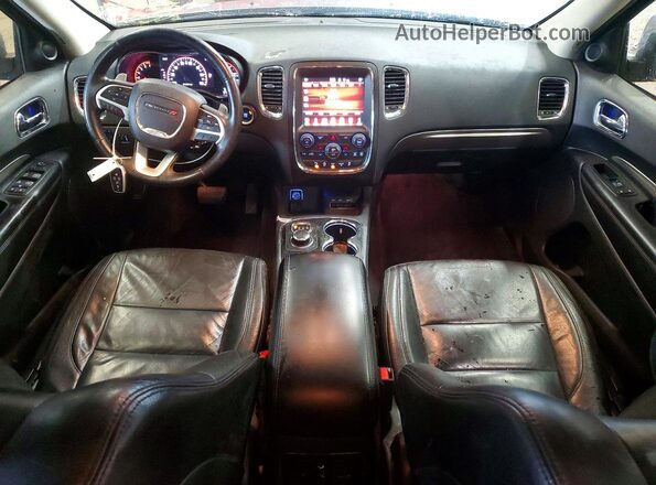 1C4RDJAG4GC331492 2016 DODGE DURANGO Gray Սարքավորումների վահանակի տեսք