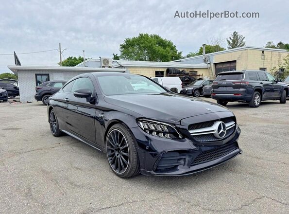 WDDWJ6EB0LF944375 2020 MERCEDES-BENZ C-CLASS Black Tył lewy
