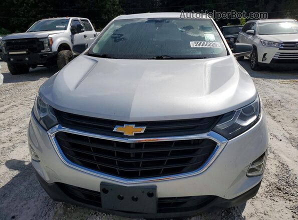 2GNAXHEV7K6195499 2019 CHEVROLET EQUINOX Silver Հետևի տեսք