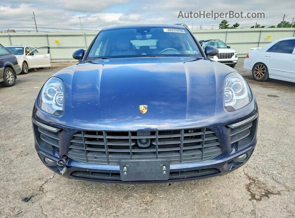 WP1AA2A55HLB00773 2017 PORSCHE MACAN Blue Widok z tyłu